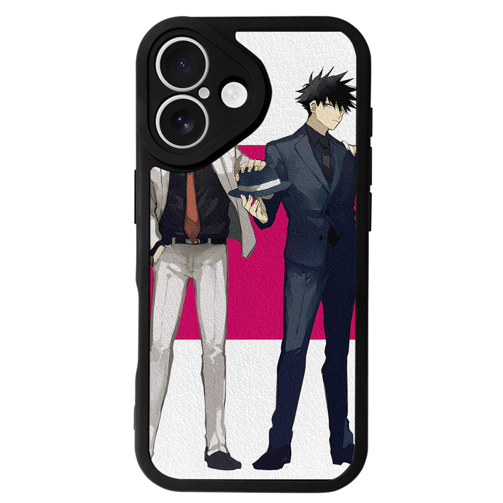 （画像用） SPY×FAMILY间谍家家酒 【iPhone 16シリーズ対応】シリコンスマホケース（レザー調） 材質：シリコン